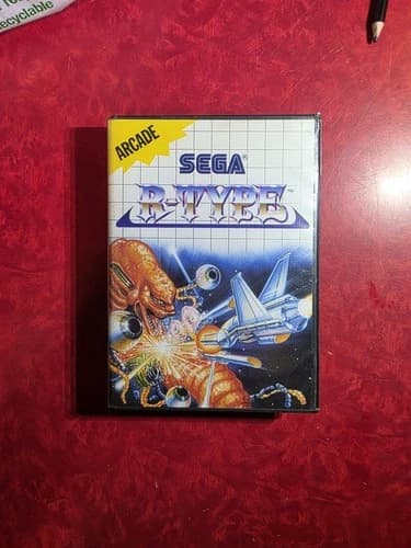 SEGA R-Type Arcade Sega Master System 1988 Tested