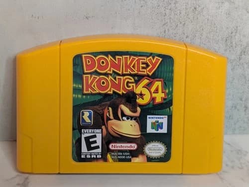 Donkey Kong 64 (Nintendo 64 N64) Cartridge Only Tested - Excellent Condition