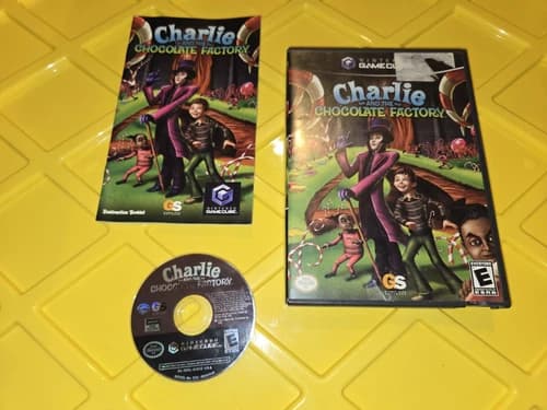 Charlie and the Chocolate Factory For Nintendo GameCube CIB Authentic Tested