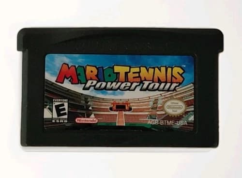 Mario Tennis Power Tour Game Boy Advance GBA Nintendo Cart