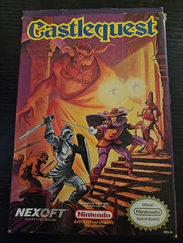 Castlequest (Nintendo Entertainment System, 1989) -CIB
