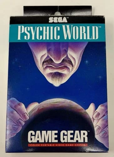 Psychic World Sega Game Gear Complete CIB Authentic! Good Condition! NICE!