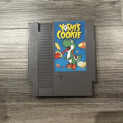 Nintendo - Yoshi's Cookie, NES Loose [Tested Working]