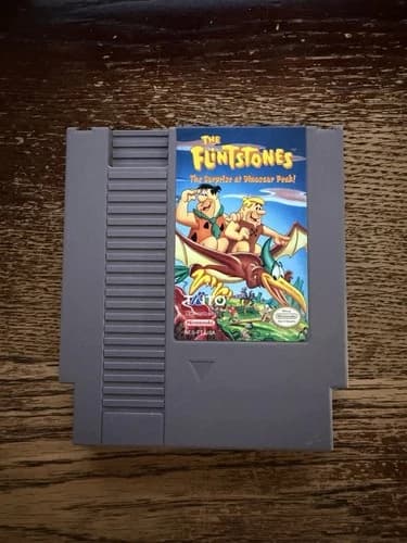 The Flintstones: The Surprise at Dinosaur Peak Nintendo NES NTSC 100% Authentic!