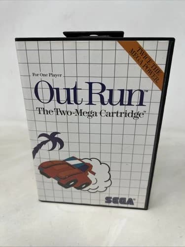 Out Run (Sega Master System SMS) Complete CIB