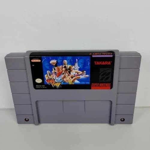 Fatal Fury 2 (Super Nintendo) SNES Cart Only - Tested - Free Shipping