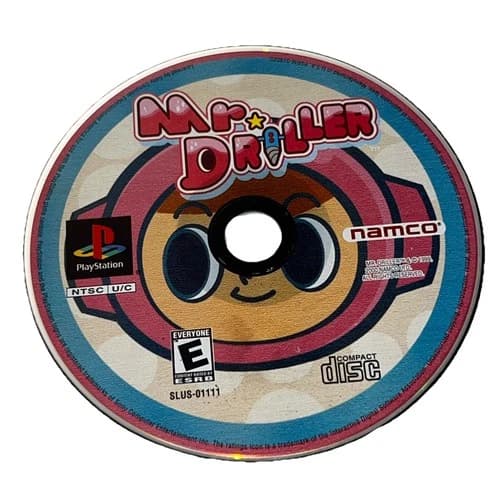 Mr. Driller - Sony PlayStation 1, 2000 | DISC ONLY | Resurfaced | Tested