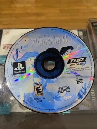 Disney's The Little Mermaid II (Sony PlayStation 1, 2000) Polished Disc Only PS1