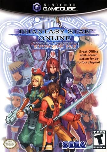 Phantasy Star Online Nintendo Gamecube - Game Only