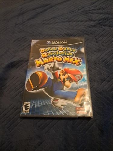 Dance Dance Revolution Mario Mix- Nintendo GameCube 2005- Complete With Manual