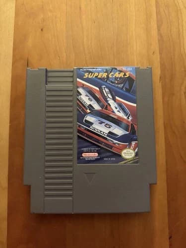 Super Cars for NES in Very Good Condition Cart Only