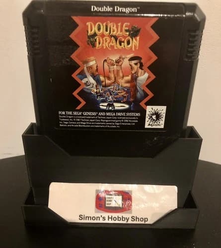 Double Dragon (Sega Genesis, 1992) Cleaned And Tested - Authentic -