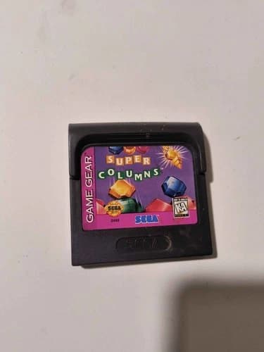 Super Columns Sega Game Gear Game