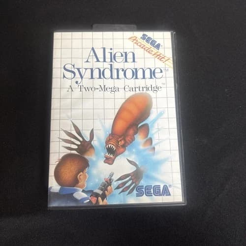 Alien Syndrome (Sega Master, 1987)- Complete In Box
