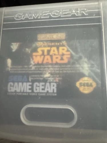 US Gold LTD. Star Wars Sega Game Gear Action Adventure Cartridge