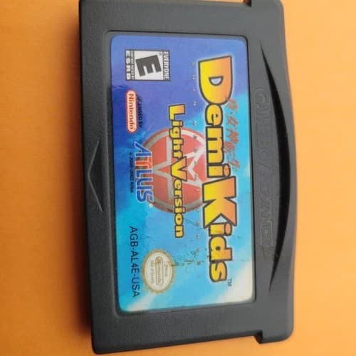 DemiKids: Light Version ATLUS (Nintendo Game Boy Advance GBA) Tested - Authentic