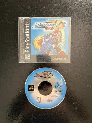 Mega Man X4 [Black Label] (Sony PlayStation 1 PS1, 1997)