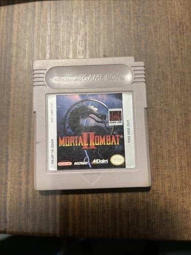 Mortal Kombat II 2 GameBoy