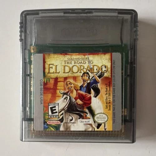 Ubi Soft Gold and Glory: The Road to El Dorado Nintendo Game Boy Color NTSC-U/C