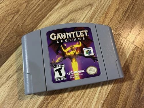 Gauntlet Legends Nintendo 64 Original Authentic RPG N64 Game TESTED & WORKS!!!