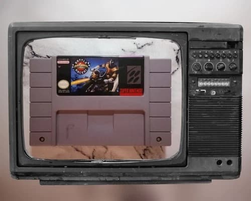 Power Rangers Zeo Battle Racers SNES. Tested Working and Authentic, Cart Only