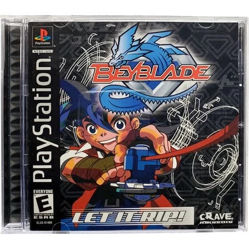 Beyblade Let It Rip - Sony Playstation PS1 Pristine Tested 1Y Guarantee