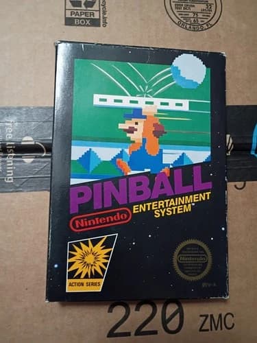 Pinball (Nintendo NES) Complete CIB - Tested - Authentic