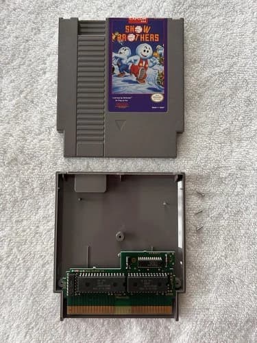 Snow Brothers (Nintendo Entertainment System, 1991) VG. Rare NES Game Cart Only