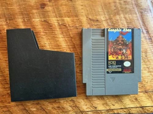 Genghis Khan (Nintendo Entertainment System NES, 1990) Authentic, Tested
