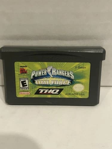 Power Rangers Time Force Nintendo Game Boy Advance Cartridge