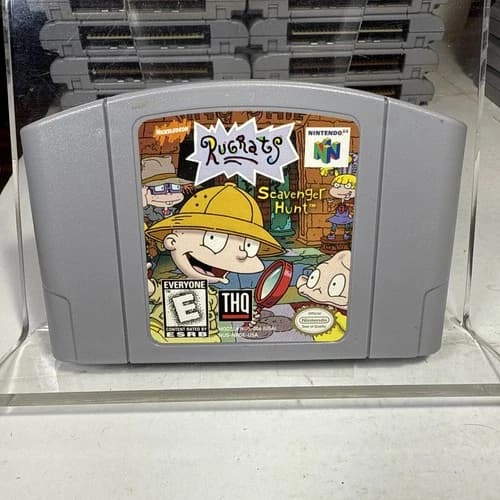 Rugrats Scavenger Hunt Nintendo 64 N64 Nickelodeon