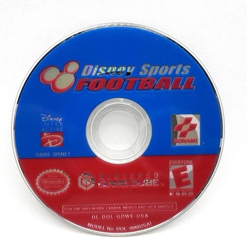 GameCube Disney Sports Football Nintendo Gamecube Disc Only