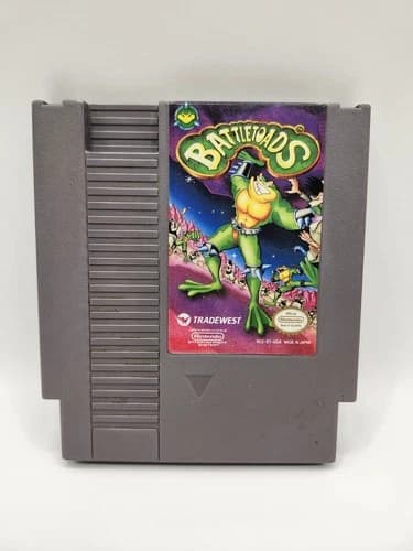 Battletoads (Nintendo Entertainment System, 1991) Tested Authentic Rare Mint NES