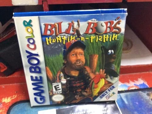 Billy Bob's Huntin'-n-Fishin' Nintendo Game Boy Color Complete in box