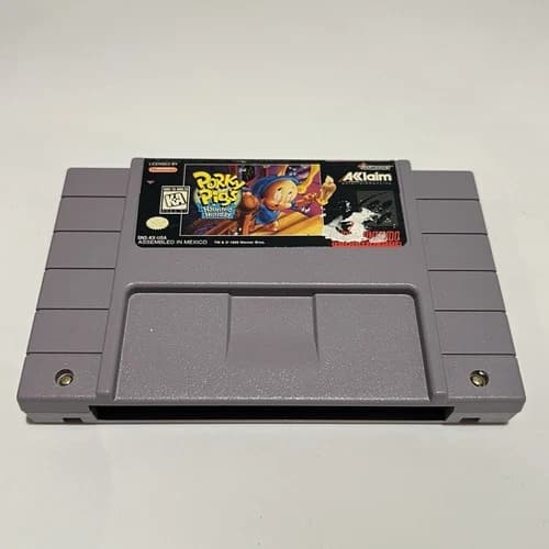 Porky Pig's Haunted Holiday (Super Nintendo SNES, 1995) Cart Cartridge Only