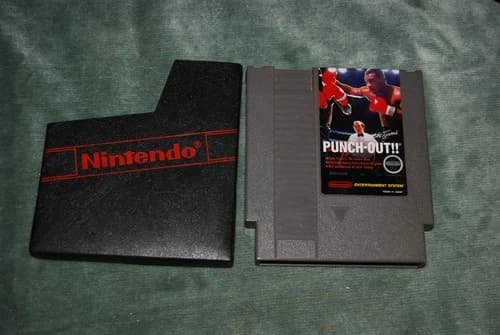 Mike Tyson's Punch-Out!! NES Nintendo Entertainment System – Tested & Working