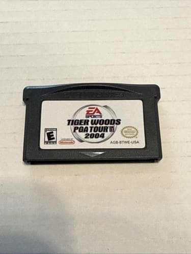 Tiger Woods PGA Tour 2004 Game Boy Advance (GBA) Game Cart Cartridge Only