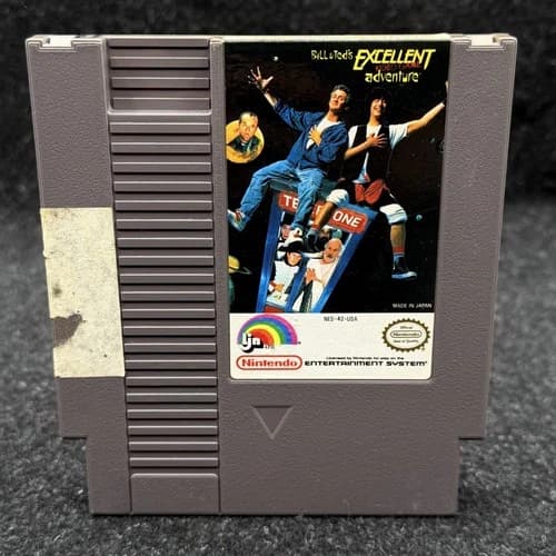 Nintendo Entertainment System Bill & Ted’s Excellent Adventure NES Tested