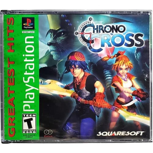 Chrono Cross Greatest Hits - Sony Playstation PS1 Tested 1Y Guarantee