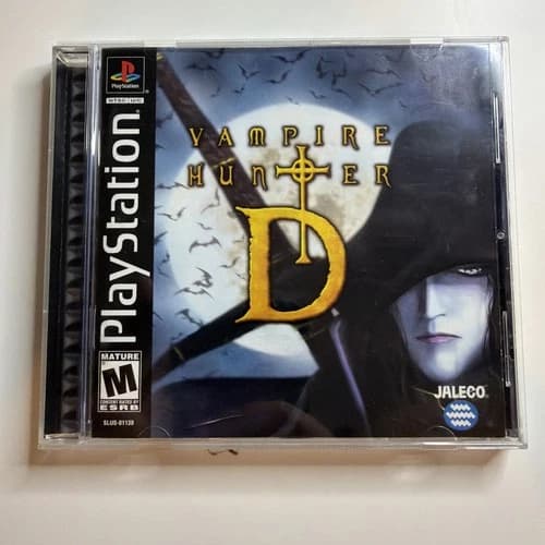 Vampire Hunter D (Sony PlayStation 1, 2000) Complete PS1