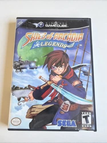 Skies of Arcadia Legends (Nintendo GameCube) Complete CIB - Tested - Authentic