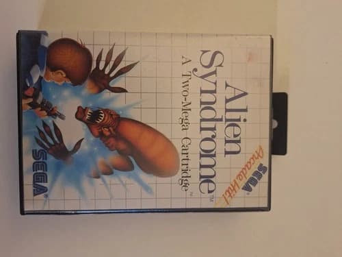 Alien Syndrome Sega Master System 1987 Complete in Box