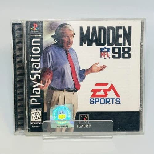 Madden NFL 98 (Sony PlayStation 1 PS1, 1997) Complete and Tested