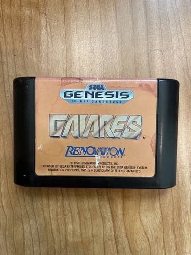 Gaiares - Authentic & Tested - Sega Genesis