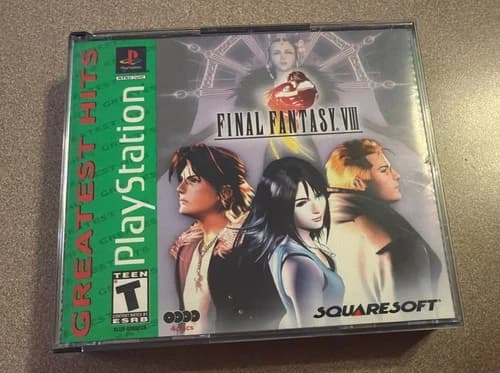 Final Fantasy VIII 8 (Sony PlayStation PS1, 1999) CIB Greatest Hits *TESTED*