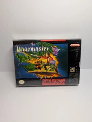 The Pagemaster (Super Nintendo SNES, 1994) Authentic CIB Tested