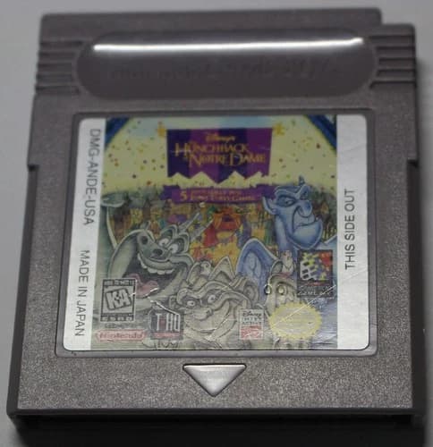 The Hunchback of Notre Dame - Nintendo Game Boy Cart Only