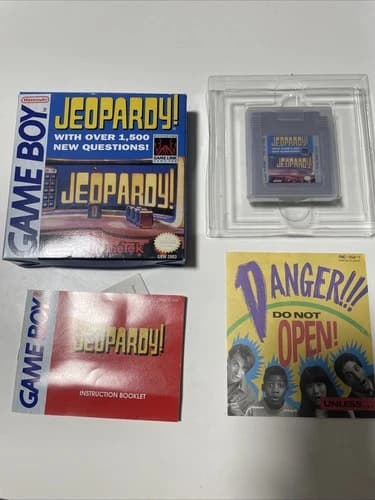 Jeopardy (Original Nintendo Gameboy) Complete In Box CIB