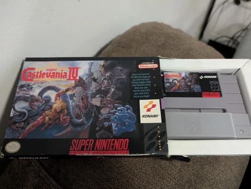 Super Castlevania IV 4 (Super Nintendo SNES) Complete CIB, Inserts, Tested