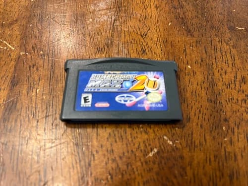 Bomberman MAX 2 - Blue Advance (Nintendo Game Boy Advance/GBA) Tested Authentic